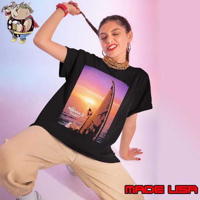 Disney Moana 2 Movie 2024 Release On November 27 Only In Theaters Ladies tee