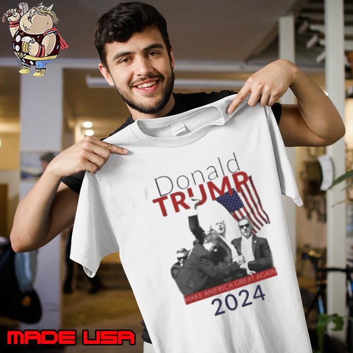 Donald Trump 2024 Make America Great Again – Trump Shot Unisex