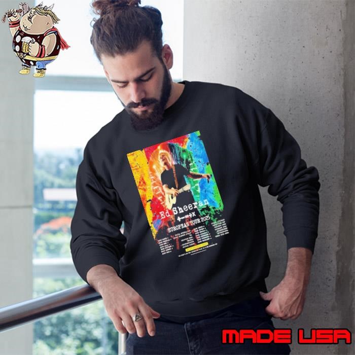 Ed Sheeran European Tour 2025 Sweatshirt