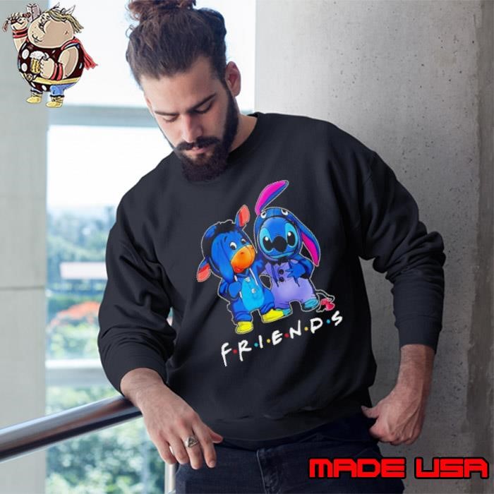 Eeyore Winnie The Pooh And Stitch Best Friends For Life Sweatshirt