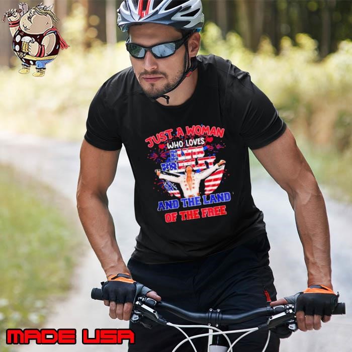 Elvis Presley Just A Woman Who Loves The Land Of The Free America Unisex