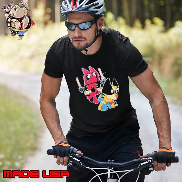 Friends Bluey Deadpool And Wolverine Unisex