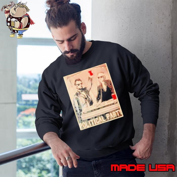 George Washington And Abraham Lincoln Political Party Sweatshirt