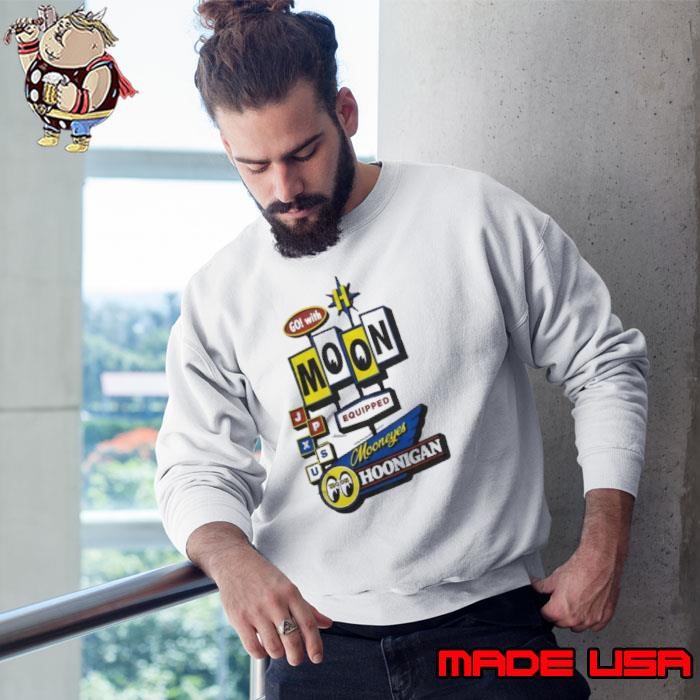 Go With Moon Equipped Mooneyes Hoonigan Sweatshirt