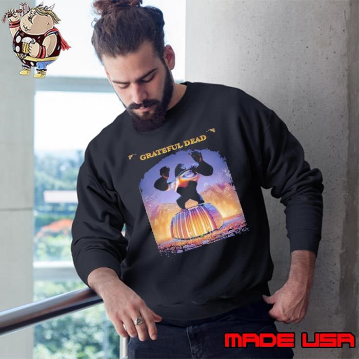 Grateful Dead Poster From Their Concert Series At Madison Square Garden Back In 89 Now Available Sweatshirt