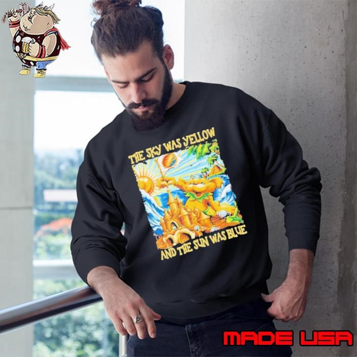 Grateful Dead The Sky Was Yellow And The Sun Was Blue Sweatshirt