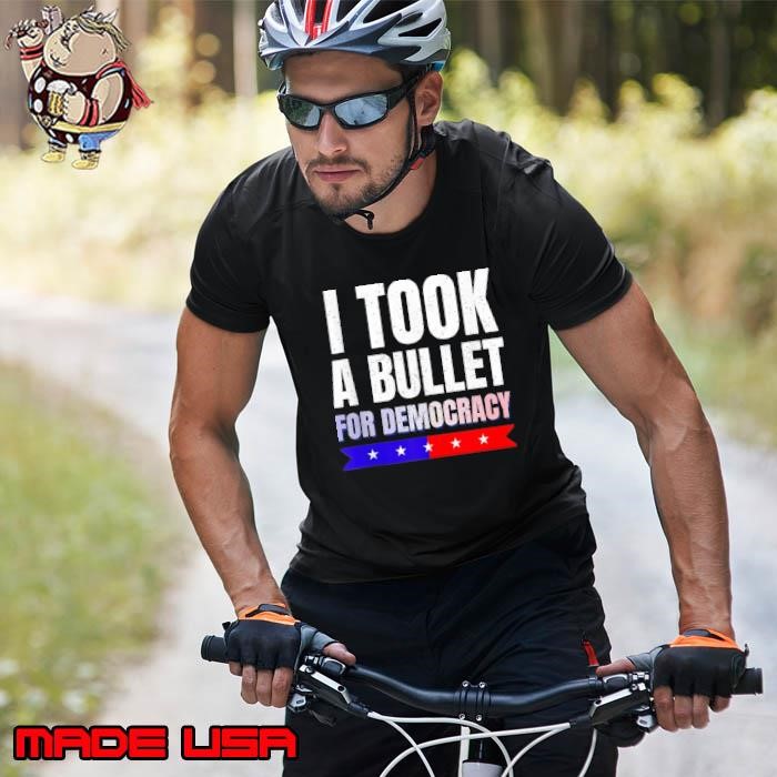 I Took A Bullet For Democracy Stars Election 2024 Unisex