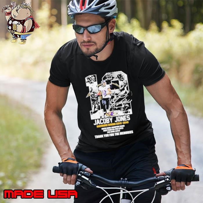 Jacoby Jones Baltimore Ravens 2012-2024 Thank You For The Memories Signature Unisex