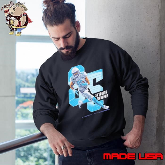 Ja'tavion Sanders American football tight end Carolina Offset Sweatshirt
