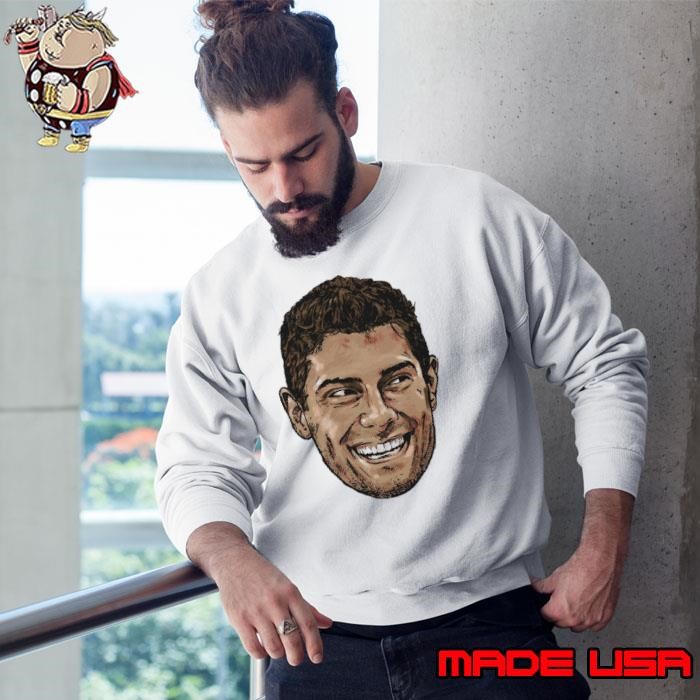 Jimmy Garoppolo American football quarterback Las Vegas Portrait Sweatshirt