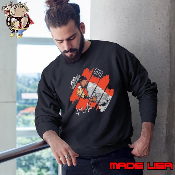 Jorge Mateo Dominican professional baseball shortstop Baltimore Stripes Sweatshirt