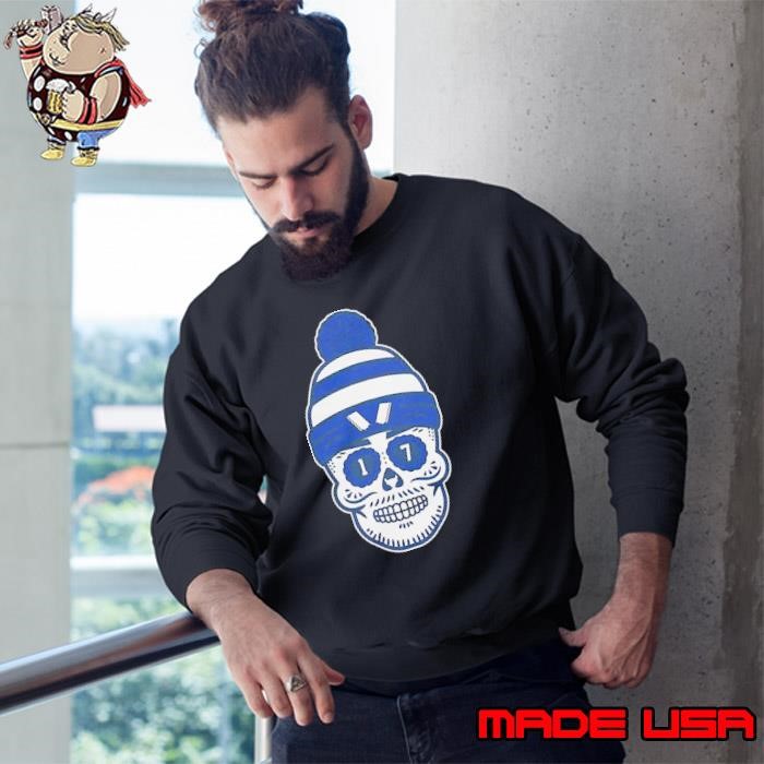 Josh AllenAmerican football quarterback the Buffalo Bills Sugar Skull Sweatshirt