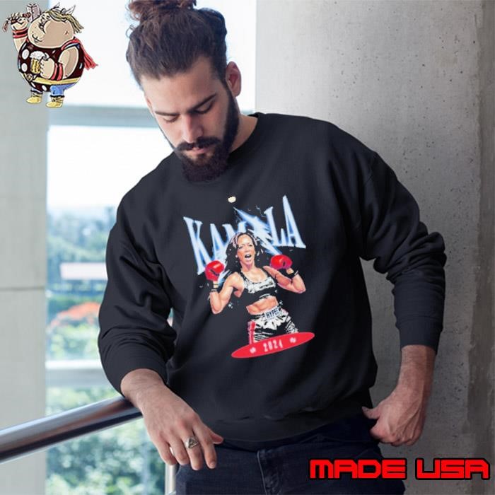 Kamala Harris 2024 Bootleg Boxing Sweatshirt
