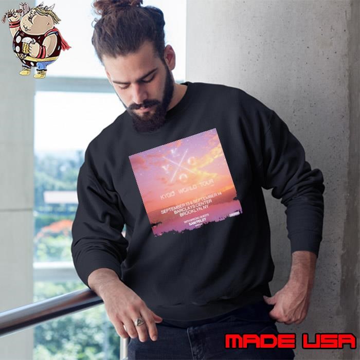 Kygo World Tour 2024 In US At Barclays Center Brooklyn New York Show Sweatshirt