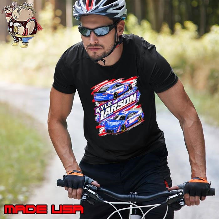 Kyle Larson American professional auto racing driver Stars & Stripes Unisex