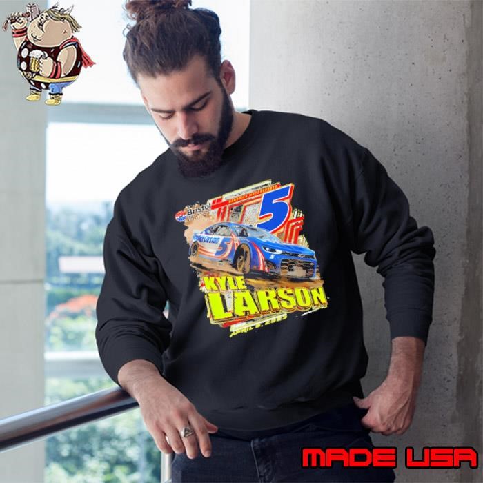 Kyle Larson Bristol Dirt American professional stock car racing Sweatshirt