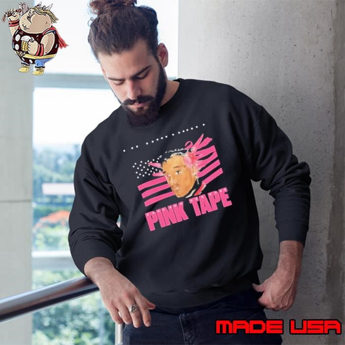 Lil Uzi Vert Pink Tape Sweatshirt