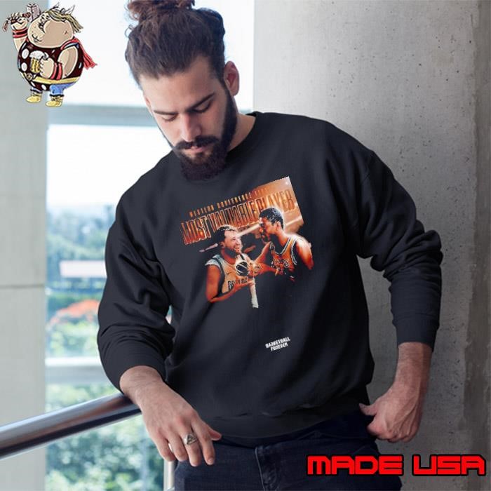 Luka Doncic Wins The Magic Johnson Trophy As The Western Conference Finals MVP NBA 2024 Sweatshirt