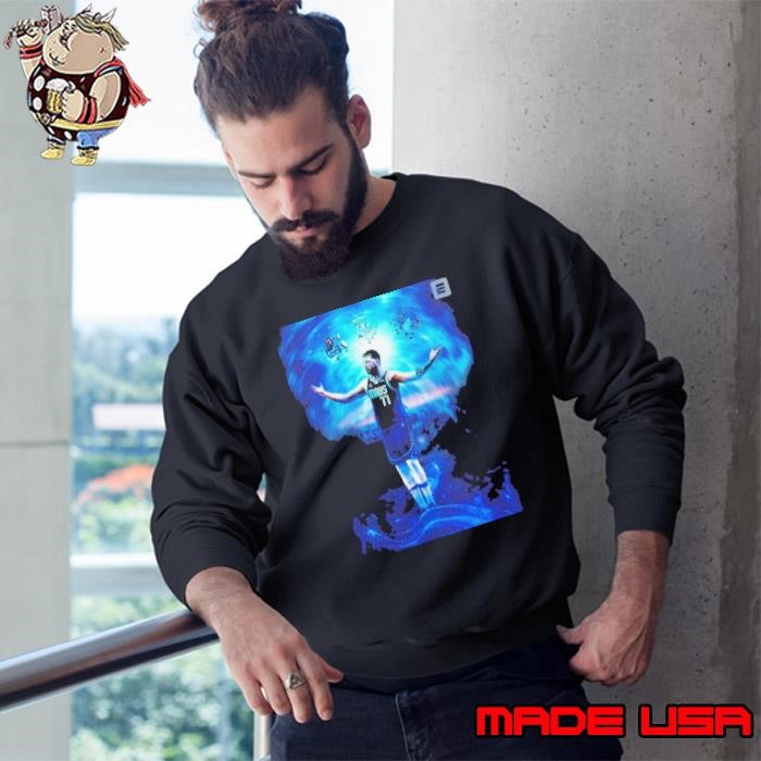 Luka Doncic Wins The Magic Johnson Trophy Luka Magic MVP Dallas Mavericks Champions Sweatshirt