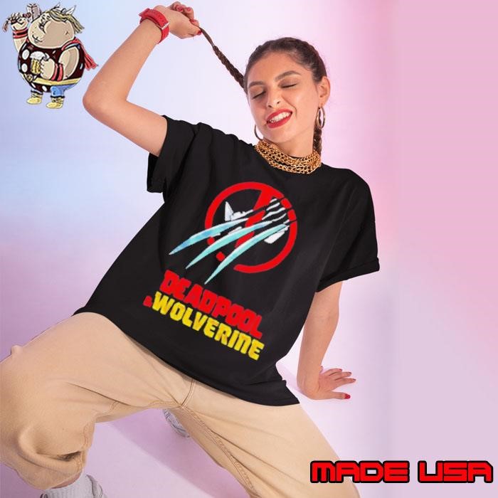 Marvel Deadpool Wolverine Ladies tee