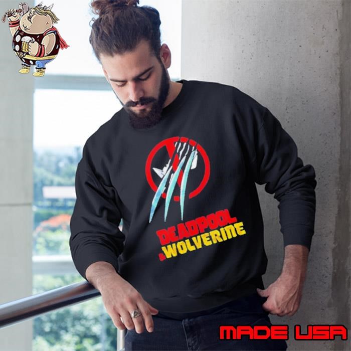 Marvel Deadpool Wolverine Sweatshirt