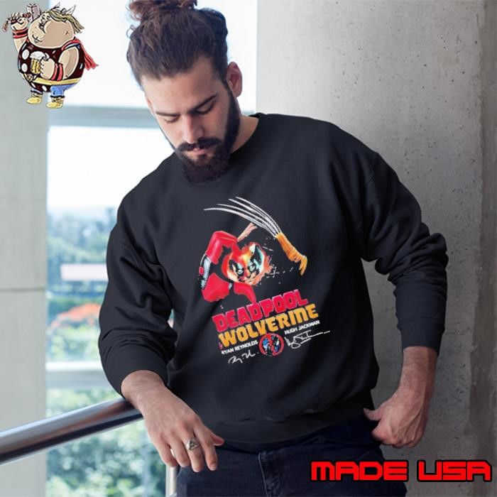 Marvel Studio Deadpool Wolverine X-Men Sweatshirt