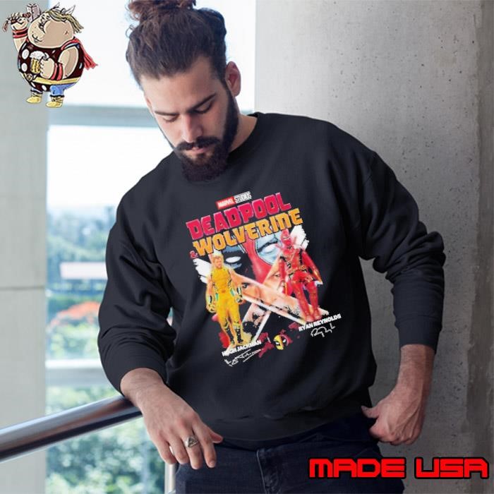 Marvel Studio Deadpool X Wolverine X Men Universe Fan Sweatshirt