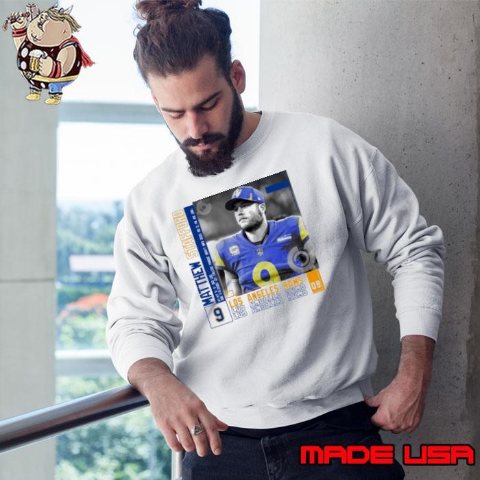 Matthew Stafford American football quarterback LA Rams Paper Poster Sweatshirt