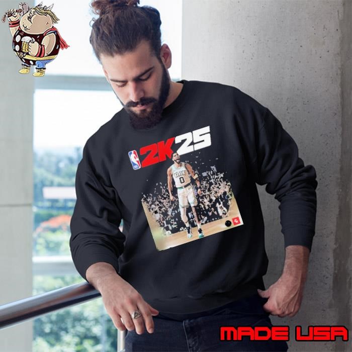 NBA Champion And 2K Cover Has A Nice Ring To It Jayson Tatum Is Our NBA2K25 Standard Edition Cover Athlete Sweatshirt