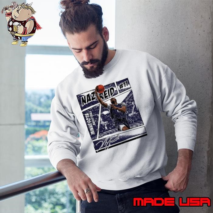 Naz Reid American professional basketball player Minnesota Comic Sweatshirt