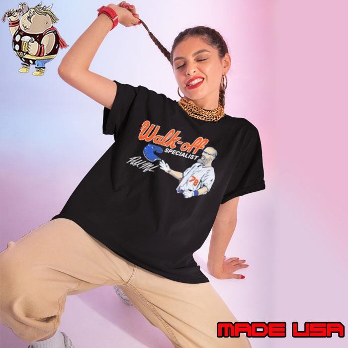Nice Patrick Mazeika Walk-Off Specialist American professional baseball catcher Ladies tee