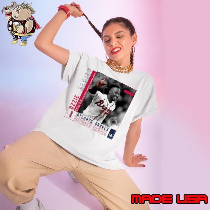Ozzie albies Curaçaoan professional baseball second baseman Ladies tee