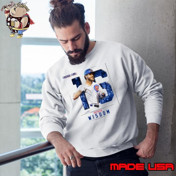 Patrick wisdom American professional baseball third baseman first baseman Sweatshirt