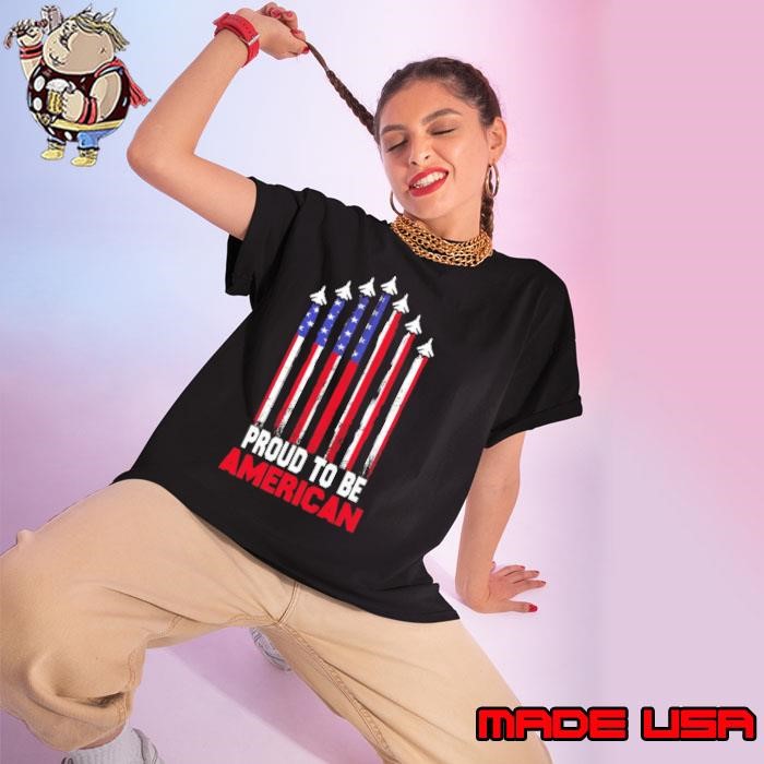 Patriotic Eagle For Jet 4Th Of July For Usa Ladies tee