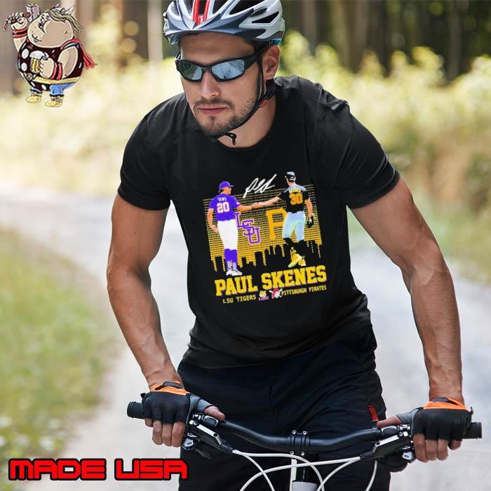 Paul Skenes LSU Tigers And Pittsburgh Pirates Signature Unisex