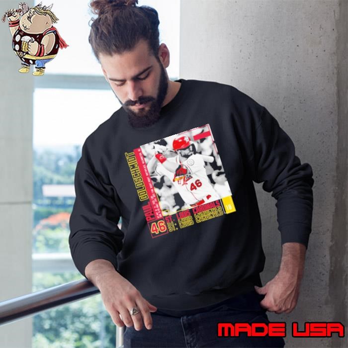 Paul goldschmidt American professional baseball first baseman St. Louis Cardinals Sweatshirt
