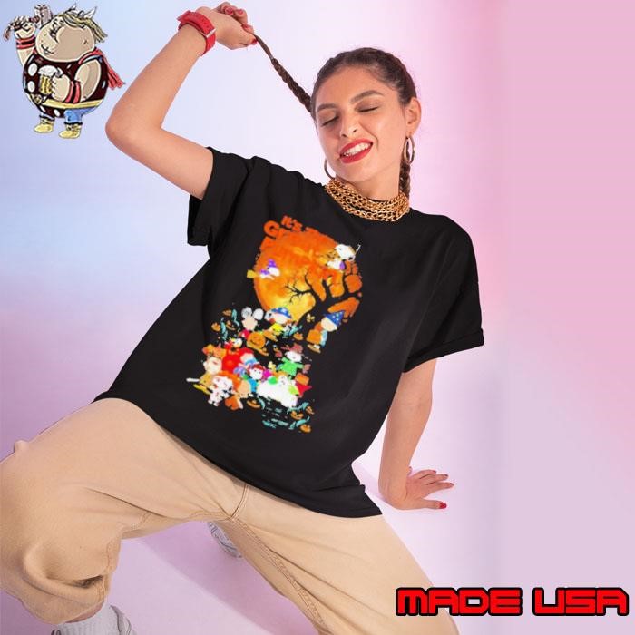 Peanuts Characters Halloween It’s The Great Pumpkin Ladies tee