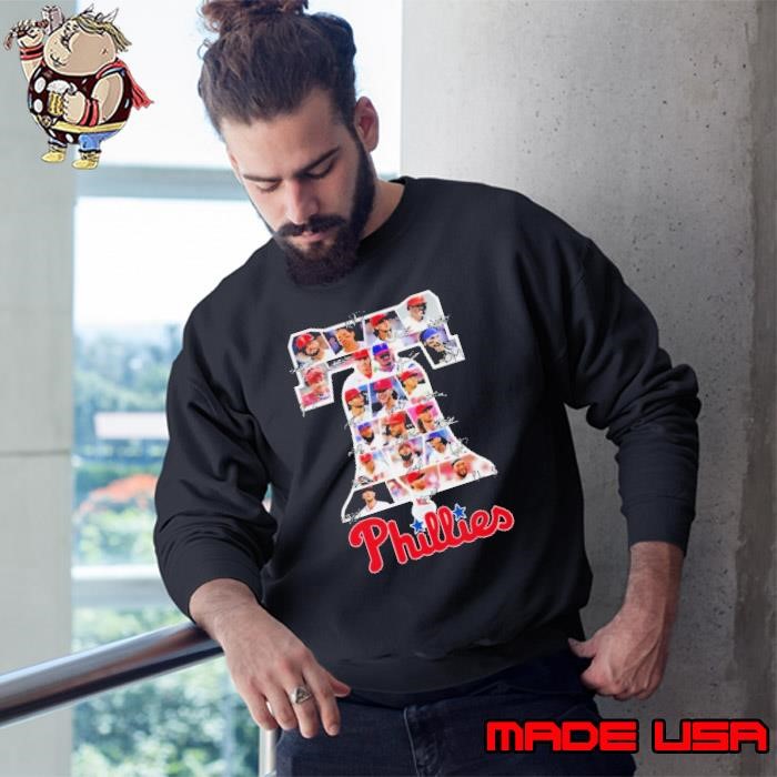 Philadelphia Phillies The Big Logo With The Best 2024 Line Up Players 2024 Sweatshirt