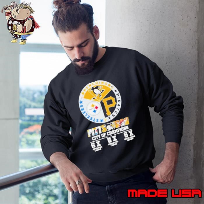 Pittsburgh Sports Teams City Of Champions 2024 Sweatshirt