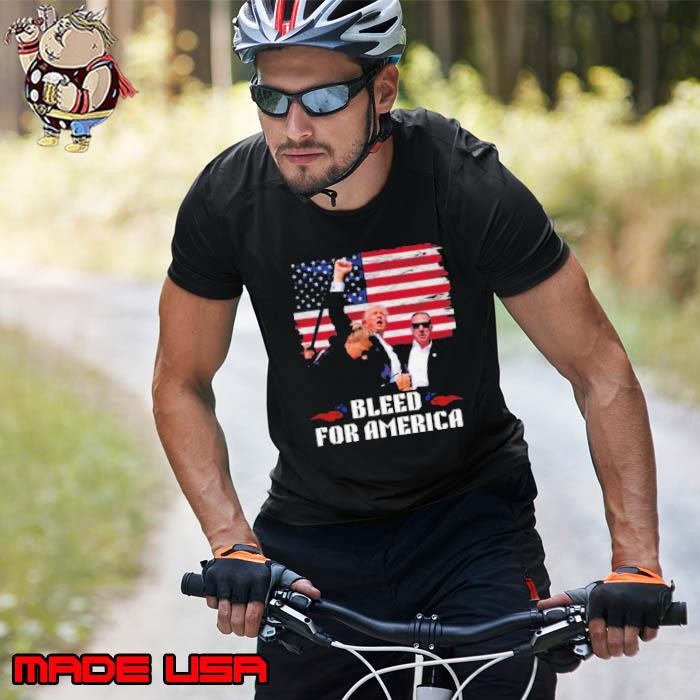 President Trump 2024 Bleed For America Unisex