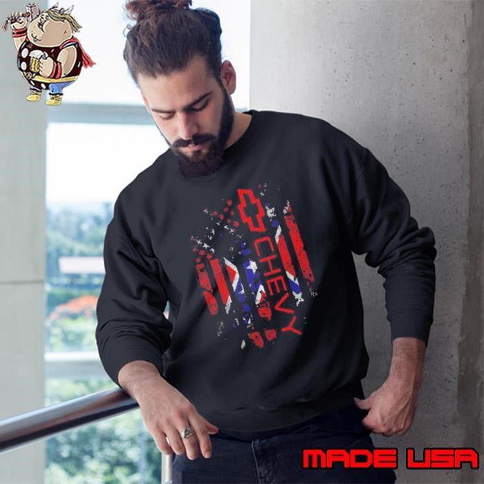 Redneck Chevy Flag Sweatshirt