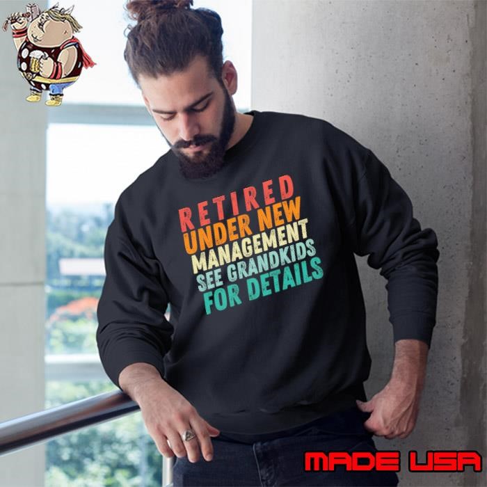 Retired Under New aent See Grand For Details Retro Sweatshirt