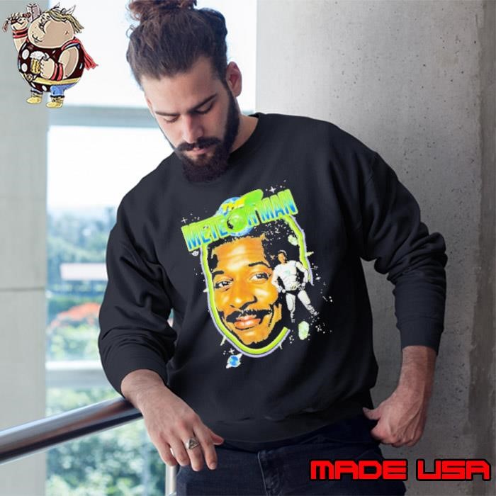 Rock The Iconic Look With The Meteor Man Face Sweatshirt