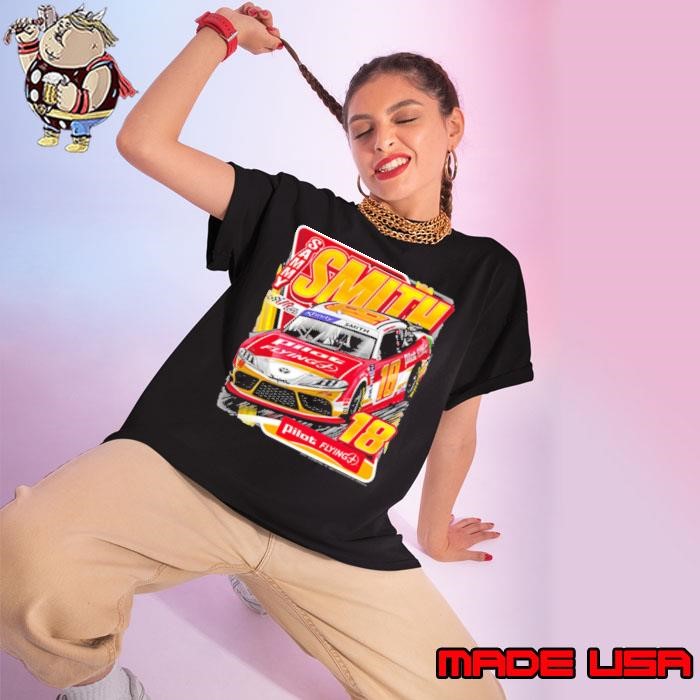 Sammy Smith 18 Pilotflying American professional stock car racing driver Ladies tee