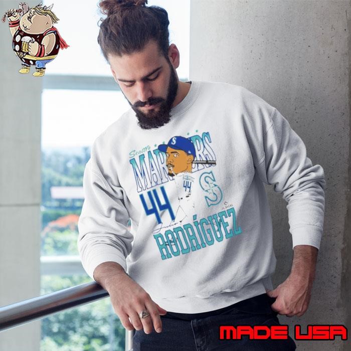 Seattle Mariners Julio Rodríguez Caricature Baseball Sweatshirt