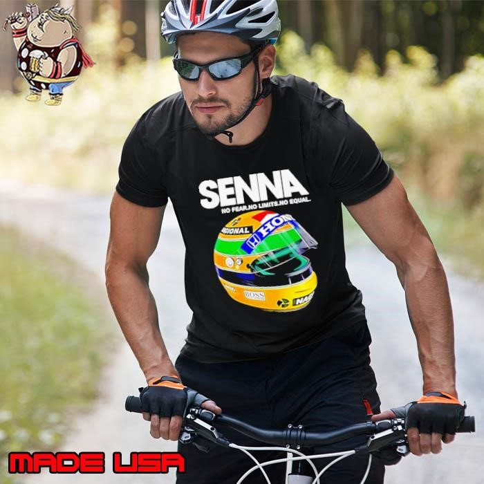 Senna no fear no limits no equal Unisex
