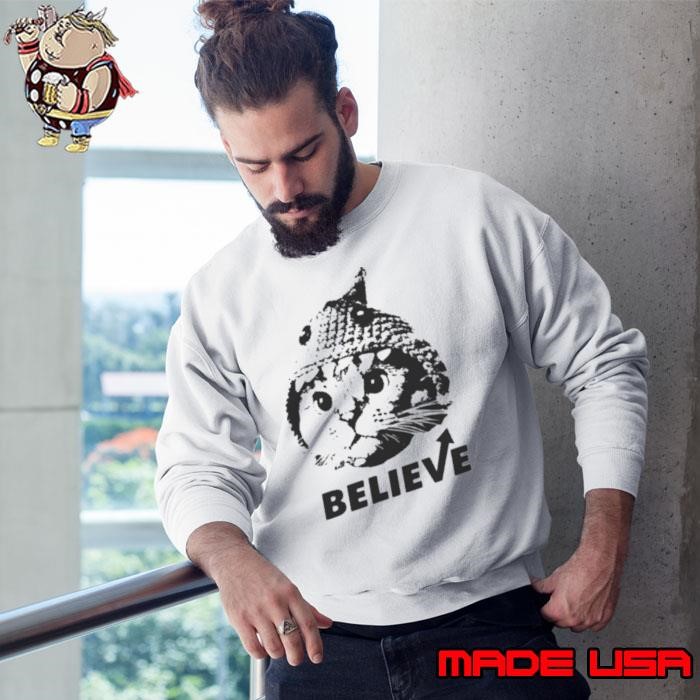 Sharkcatsolana Shark Cat Believe Sweatshirt