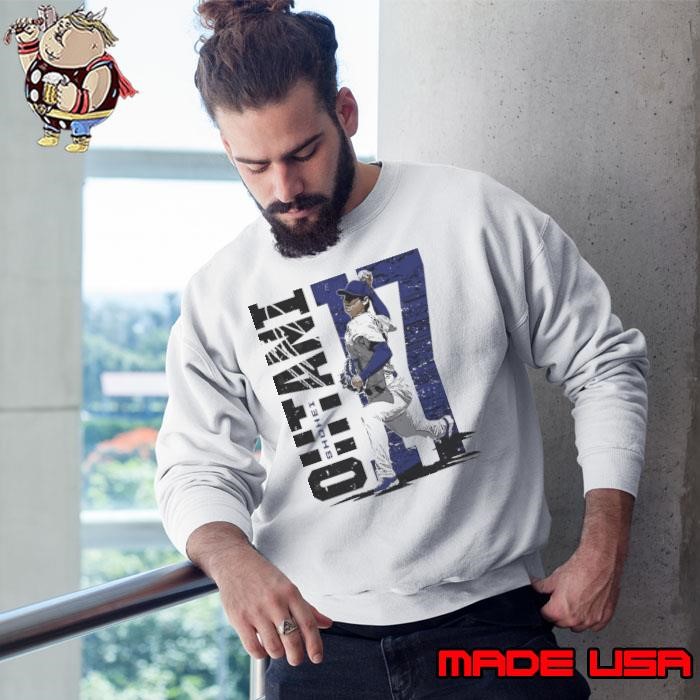 Shohei Ohtani Japanese professional baseball pitcher Los Ageles D Stadium Sweatshirt