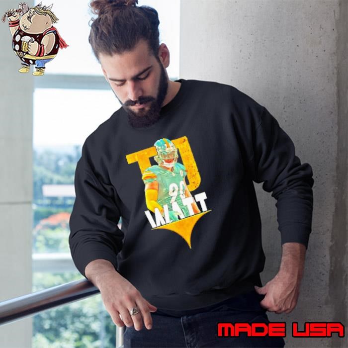T.J. Watt 90 Pittsburgh Steelers football player Sweatshirt