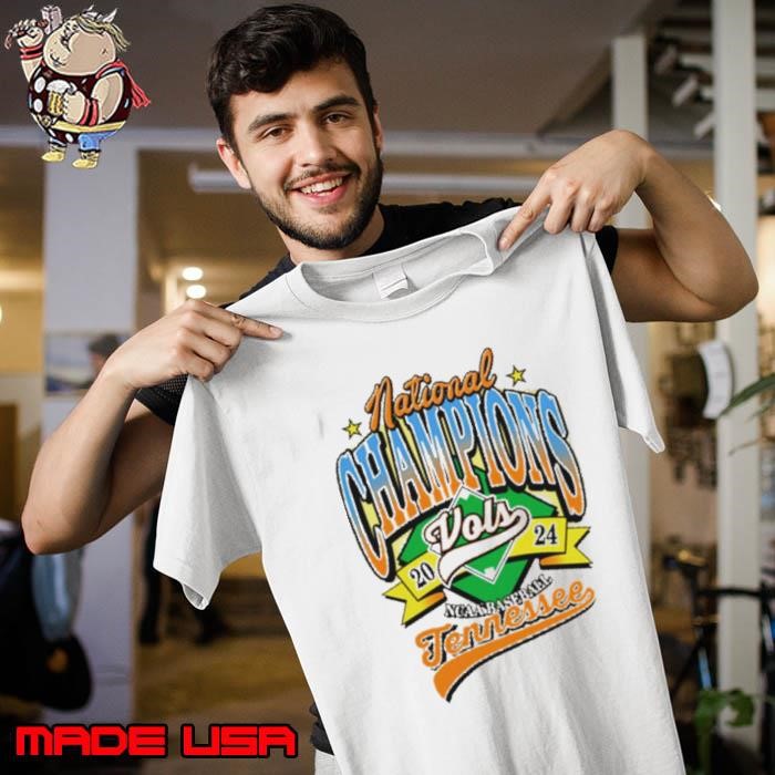 Tennessee Volunteers 2024 Baseball National Champions Vintage Unisex